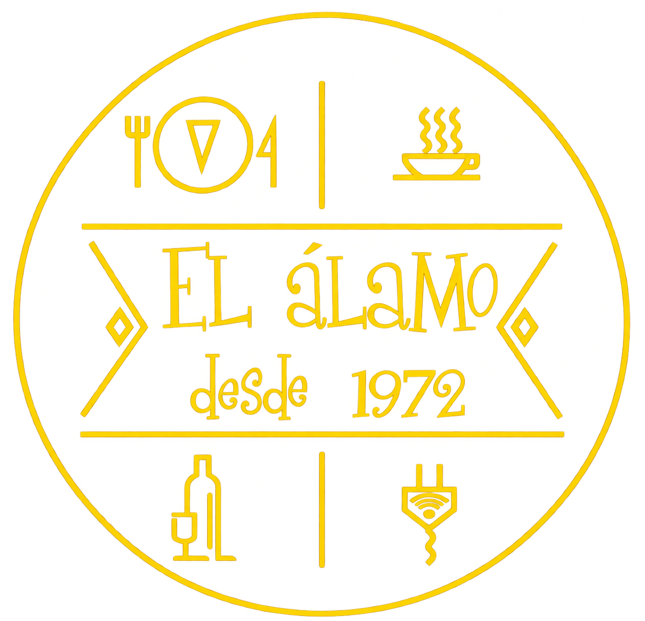 Logotipo Restaurante El Álamo